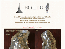 Tablet Screenshot of oldmolds.com